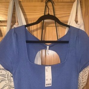 blue urban outfitters dress. new w tags
